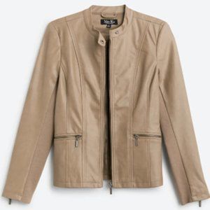 MO-KA NWT Ebele Faux Leather Jacket size M